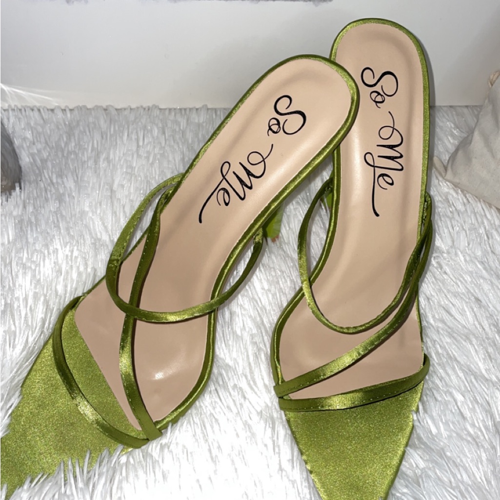 Lime Green Heels